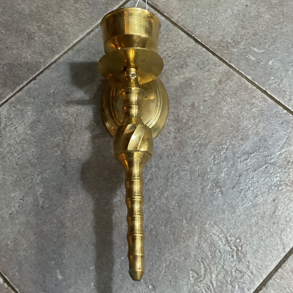 Brass candle Scones